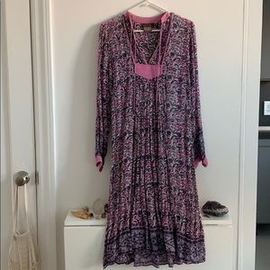Vintage Indian cotton boho dress